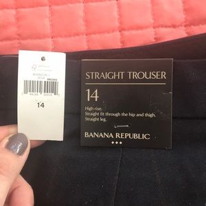 Banana Republic Straight Trouser